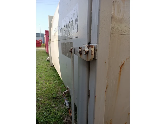 20 m3 haakarm afzet perscontainer, husmann, spb20 sel-e, wit, 2007 - afbeelding 9 van  12