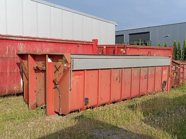 20 m3 haakarm afzetcontainer met milieu kleppen, 2015 - afbeelding 1 van  10