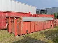 20 m3 haakarm afzetcontainer met milieu kleppen, 2015 - afbeelding 1 van  10
