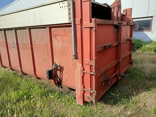 20 m3 haakarm afzetcontainer met milieu kleppen, 2015 - afbeelding 4 van  10