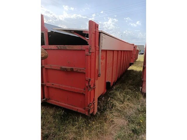20 m3 haakarm afzetcontainer met milieu kleppen, 2015 - afbeelding 6 van  10