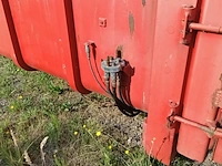 20 m3 haakarm afzetcontainer met milieu kleppen - afbeelding 3 van  8