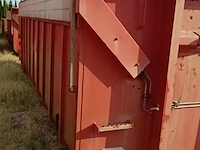 20 m3 haakarm afzetcontainer met milieu kleppen - afbeelding 5 van  8