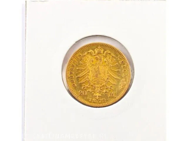 20 mark pruisen 1872 - afbeelding 2 van  2