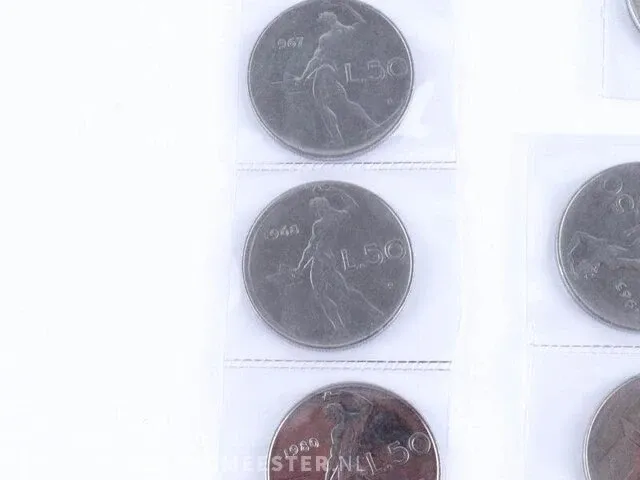 20 munten italie - afbeelding 4 van  10