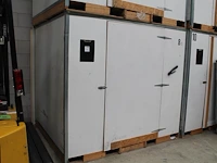 20 opslagboxen met lepelgaten en afmeting 250 x 210 x 222 cm. let op: ophalen in overleg. - afbeelding 3 van  4