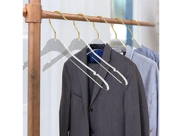 20-pack acrylic kleerhangers - afbeelding 1 van  4