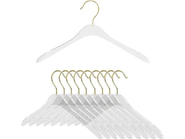 20-pack acrylic kleerhangers - afbeelding 2 van  4