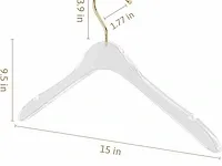 20-pack acrylic kleerhangers - afbeelding 4 van  4