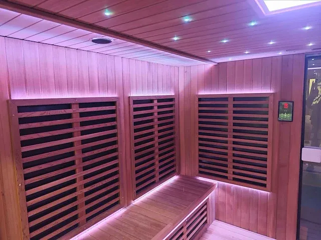 20-persoons sauna/stoomcabine wellness cabine - afbeelding 12 van  44