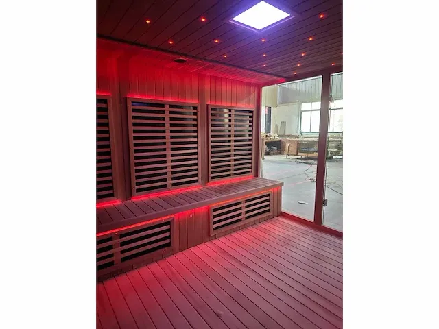 20-persoons sauna/stoomcabine wellness cabine - afbeelding 34 van  44