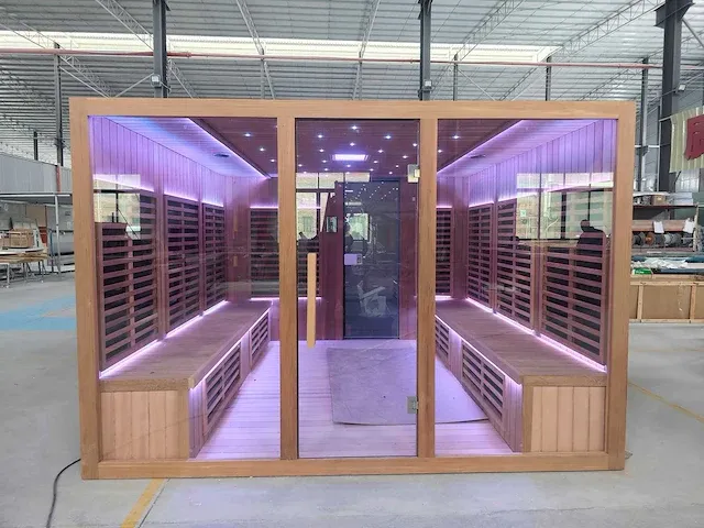 20-persoons sauna/stoomcabine wellness cabine - afbeelding 3 van  44