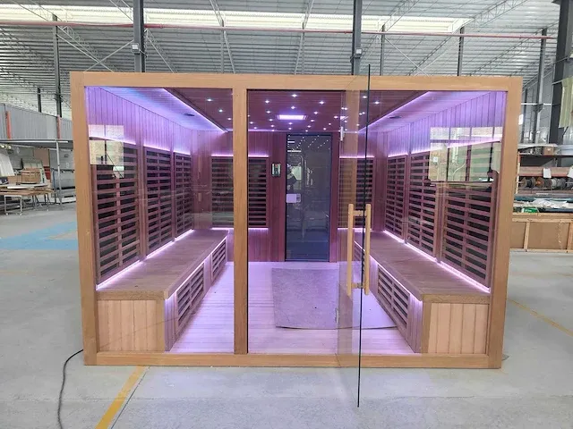 20-persoons sauna/stoomcabine wellness cabine - afbeelding 4 van  44