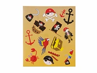 20 piraten stickers - afbeelding 2 van  3