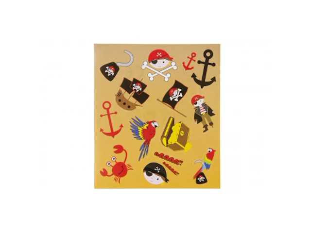 20 piraten stickers - afbeelding 3 van  3