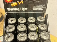 20 stuks werklampjes cob met clip excl aaa batterijen 2 lichtbundels - afbeelding 3 van  7