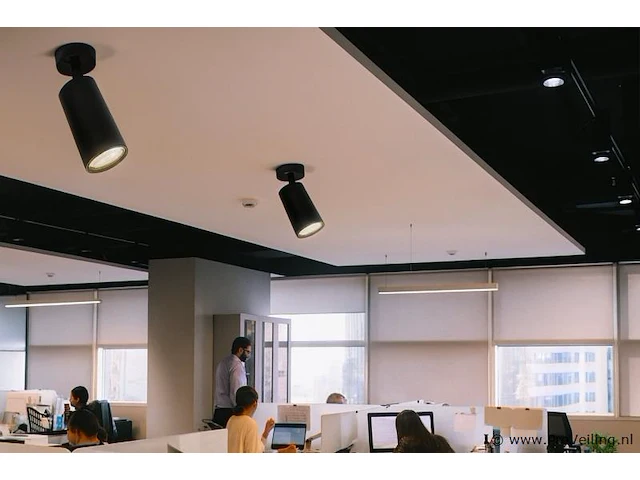 20 x gu10 opbouwarmatuur – draaibaar 350°/70° – ø55x110 mm – aluminium – ip20 – binnen - afbeelding 4 van  5