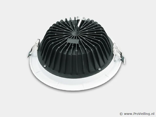 20 x led inbouwspot – 30w – 3000k warm wit – cob – rond – 2700 lm – ø300 mm – ip20 - afbeelding 3 van  4