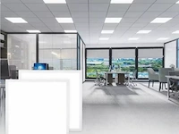 20 x led-paneel 45w – 595 × 595 mm– 3375 lumen – 6400k koud wit – super eco - afbeelding 1 van  5
