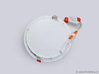 20 x led-paneel – inbouw rond – 18w – 6500k – koud wit - afbeelding 2 van  4