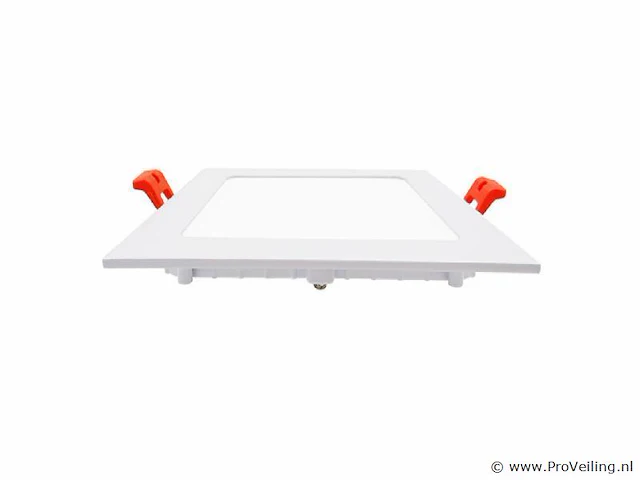20 x led-paneel – inbouw vierkant – 18w – 3000k – warm wit - afbeelding 2 van  4