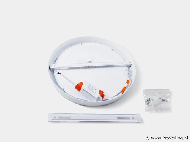 20 x led-paneel – ronde opbouwmontage – 30w – 3000k – warm wit - afbeelding 4 van  4