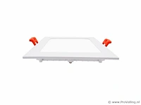20 x led-paneel – vierkant inbouw – 18w – 6500k – koud wit - afbeelding 2 van  4