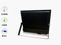 20 x led schijnwerper 100w mini – 6500k koud wit – ip65 - afbeelding 2 van  5