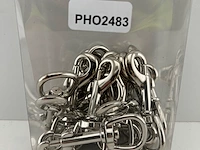 20 x musketonhaken 20mm - afbeelding 1 van  3