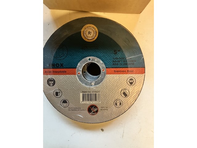 20 x slijpschijfjes 125 x 1 - afbeelding 5 van  5