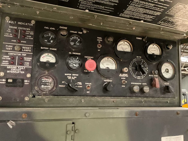 200 fermont division mep814a stroomgenerator - afbeelding 5 van  9