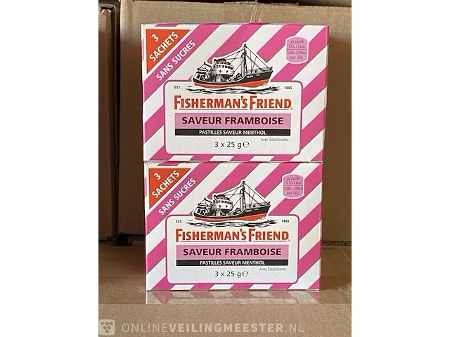 200 pakjes a 3 zakjes fisherman 's friend - afbeelding 3 van  5
