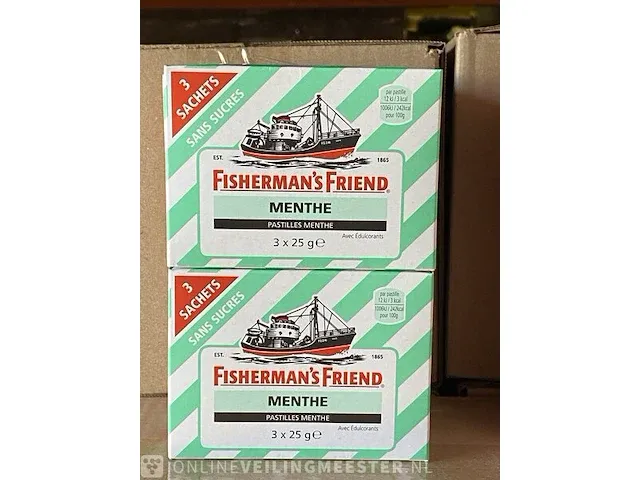 200 pakjes a 3 zakjes fisherman 's friend - afbeelding 4 van  5