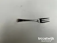 200 wmf onda gebaks / cocktail vorkjes 18/10 roestvrij staal 14cm - afbeelding 2 van  5