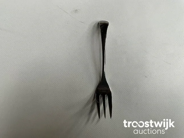 200 wmf onda gebaks / cocktail vorkjes 18/10 roestvrij staal 14cm - afbeelding 3 van  5