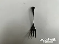 200 wmf onda gebaks / cocktail vorkjes 18/10 roestvrij staal 14cm - afbeelding 3 van  5
