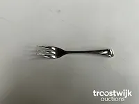 200 wmf onda gebaks / cocktail vorkjes 18/10 roestvrij staal 14cm - afbeelding 4 van  5