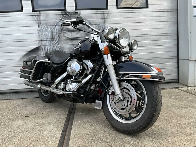 2000 - harley davidson - tour - flhpi - road king police edition motorfiets - afbeelding 12 van  22