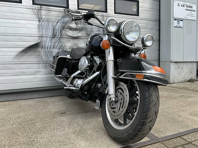 2000 - harley davidson - tour - flhpi - road king police edition motorfiets - afbeelding 18 van  22