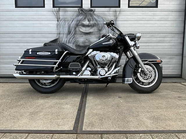 2000 - harley davidson - tour - flhpi - road king police edition motorfiets - afbeelding 21 van  22
