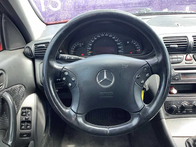 2000 - mercedes-benz - c-klasse - 200 k. elegance - personenauto - afbeelding 15 van  15