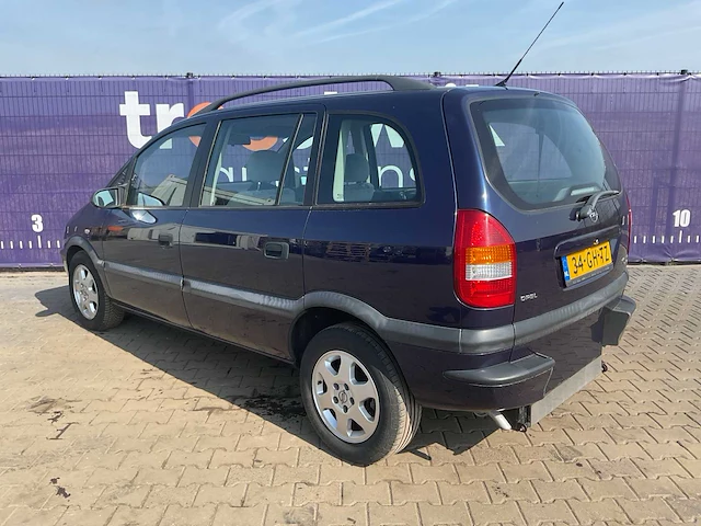 2000 - opel - zafira - 1.8-16v comfort - personenauto/invalide voertuig - afbeelding 13 van  19