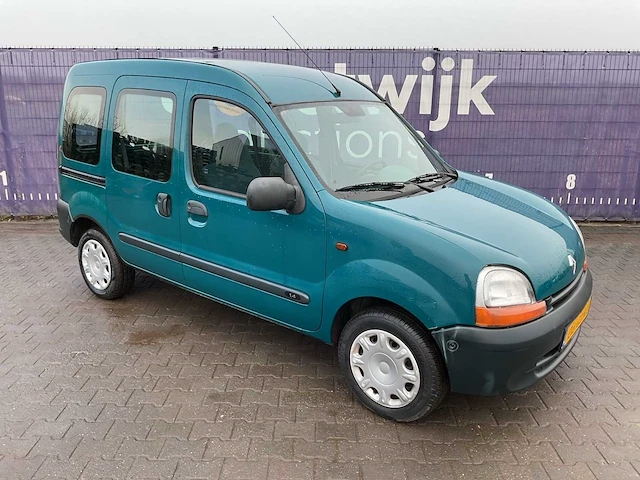 2000 - renault - kangoo - 1.4 rn - rolstoelvervoer auto - afbeelding 10 van  17