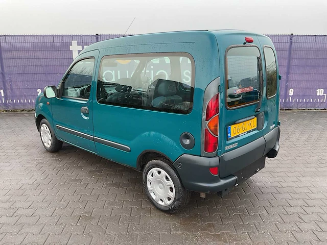 2000 - renault - kangoo - 1.4 rn - rolstoelvervoer auto - afbeelding 12 van  17