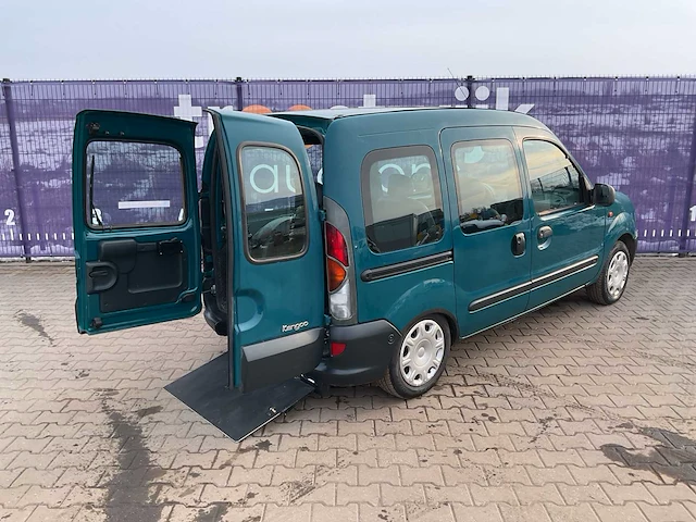 2000 - renault - kangoo - 1.4 rn - rolstoelvervoer auto - afbeelding 13 van  17
