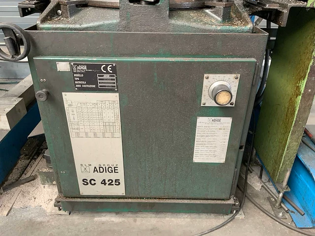 2000 adige sc 425 afkortcirkelzaagmachine - afbeelding 10 van  12