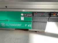 2000 altendorf f45 ce formaatcirkelzaagmachine - afbeelding 8 van  15