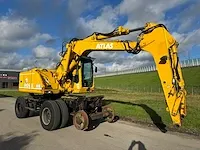 2000 atlas 1404 kzw spoorkraan banden graafmachine - afbeelding 24 van  26