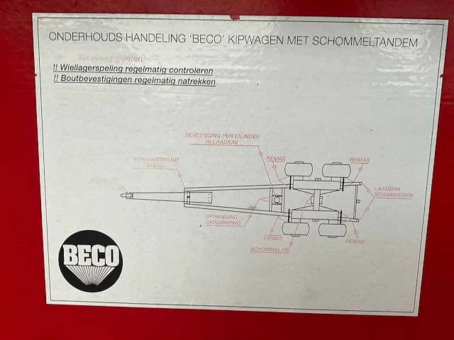 2000 beco super 1600 kipper - afbeelding 20 van  28