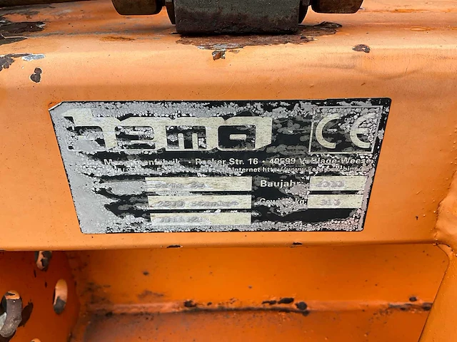 2000 bema 35 dual veegmachine - afbeelding 6 van  14